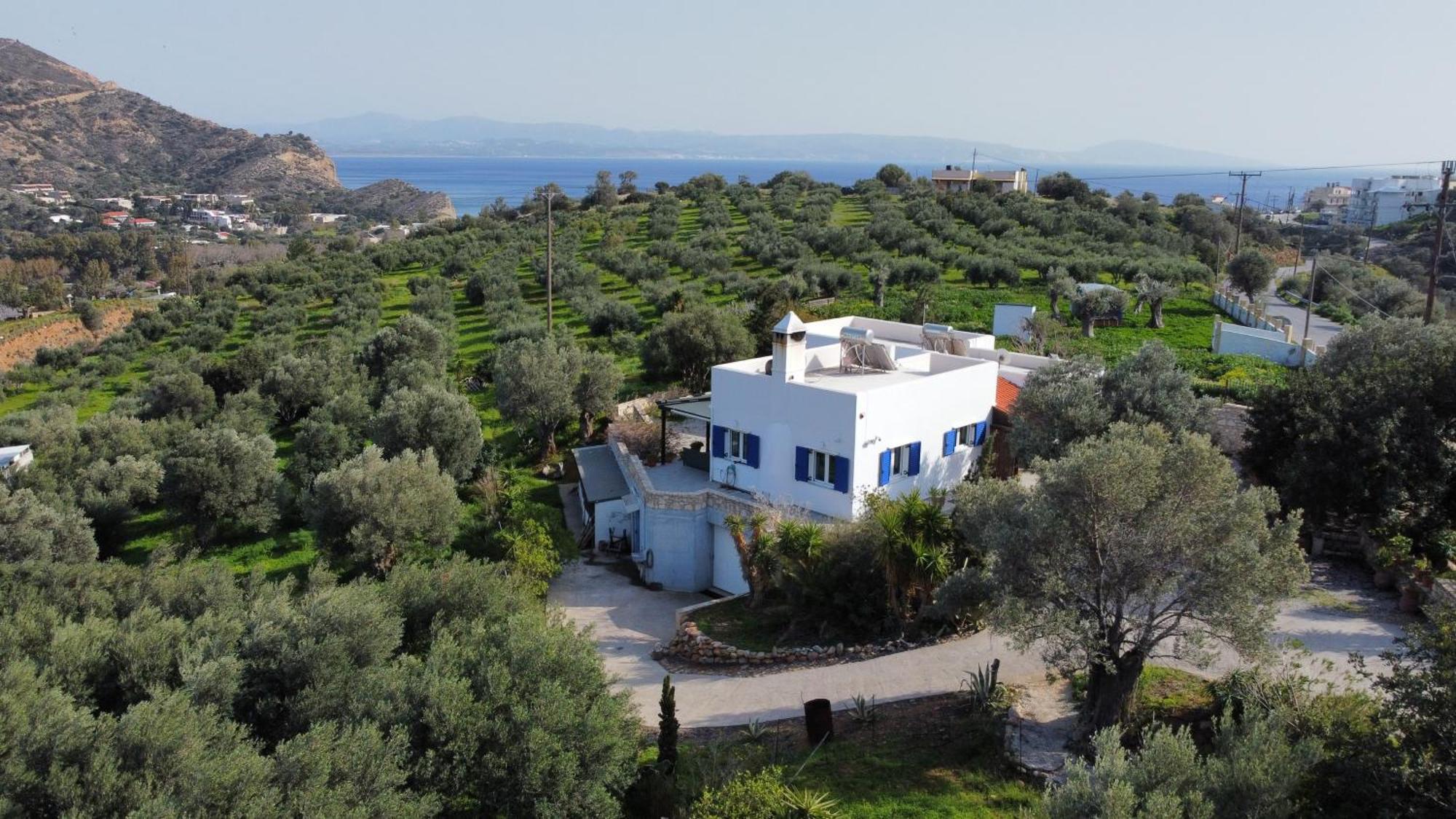 Villa Francesca Agia Galini Exterior foto